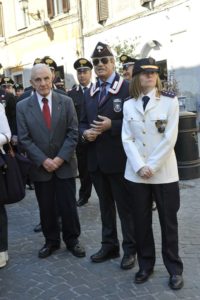 con il Comandante Polizia Locale Eleonora Giusti e Bruno Ferraro ex Presidente del Tribunale di Tivoli